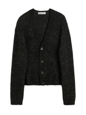 Academy Airy Alpaca Cardigan Black - OUR LEGACY - BALAAN 1