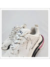 Triple S All Over Logo Low Top Sneakers Pink White - BALENCIAGA - BALAAN 4