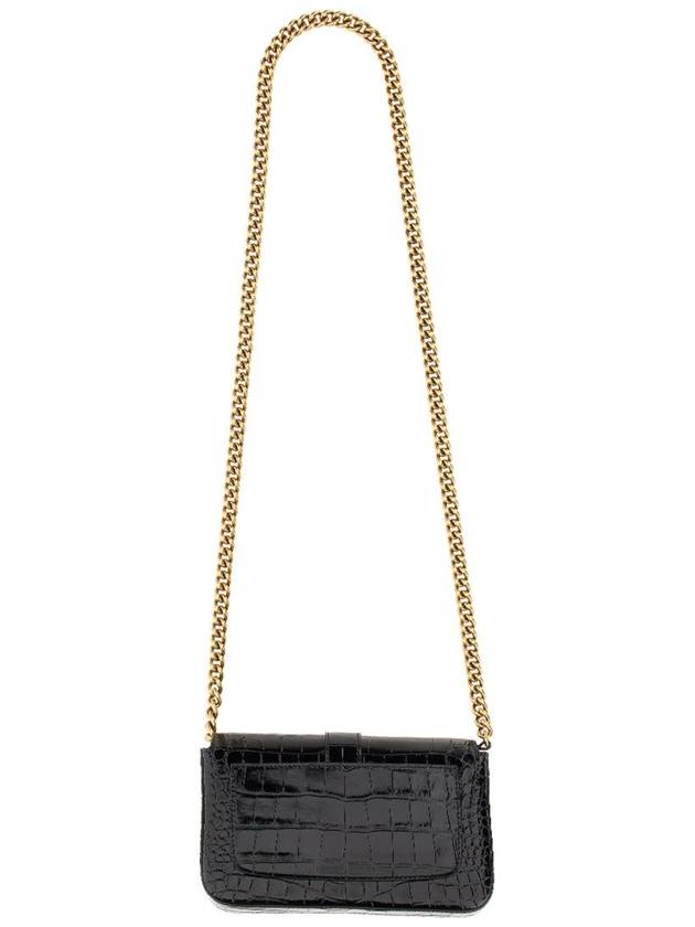 BB Logo Buckle Flap XS Shoulder Bag Black - BALENCIAGA - BALAAN 3