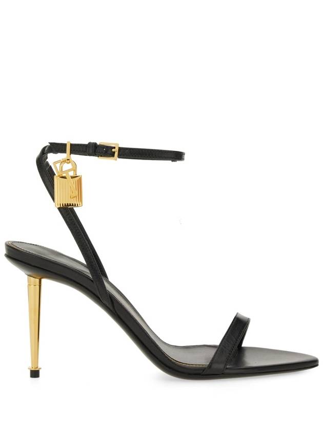 Black Padlock Sandals 12927662 - TOM FORD - BALAAN 3