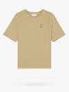 Speedy Fox Patch Comfort Short Sleeve T Shirt Beige - MAISON KITSUNE - BALAAN 1