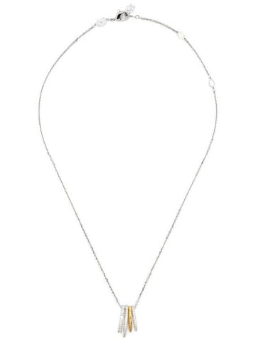 Hyperbola Pendant Necklace Silver - SWAROVSKI - BALAAN 1