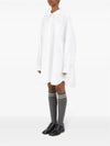 Oversized Long Sleeve Shirt Optical White - MAISON MARGIELA - BALAAN 5