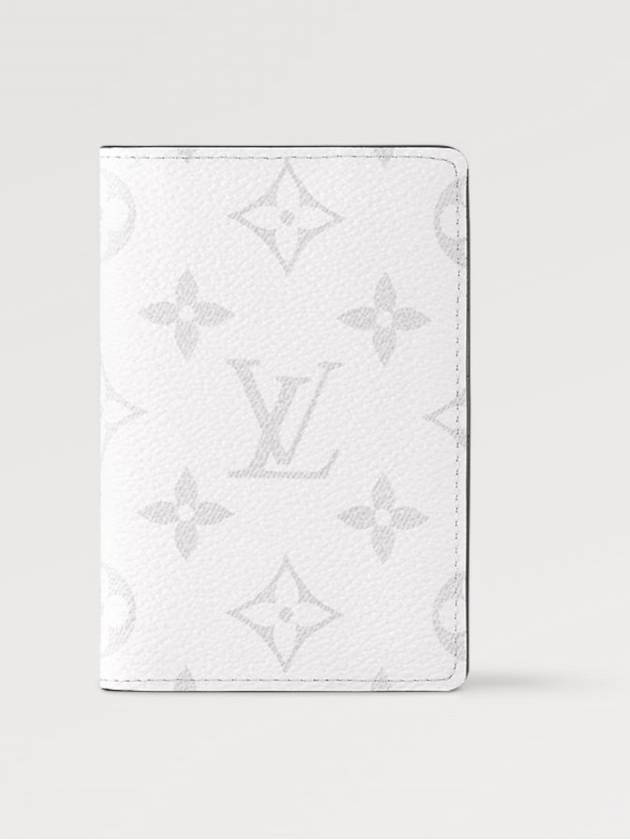 Pocket Organizer Card Wallet White - LOUIS VUITTON - BALAAN 3