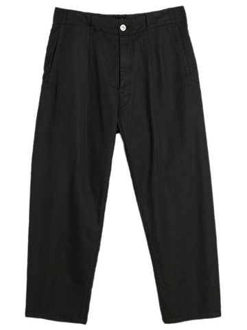 Men's Shadow Wide Pants Black - STONE ISLAND - BALAAN 1