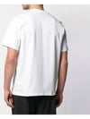 Box Logo Print Short Sleeve T-Shirt White - MSGM - BALAAN 6