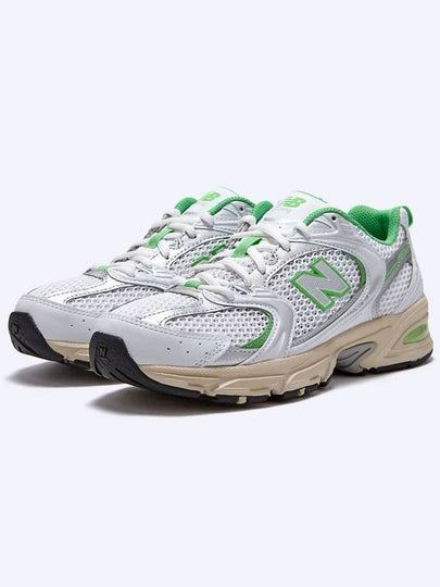 530 Low Top Sneakers Palm Leaf White - NEW BALANCE - BALAAN 2