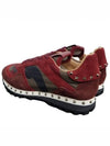 S0B51 NYM 37E Rockstud Sneakers Red - VALENTINO - BALAAN 7
