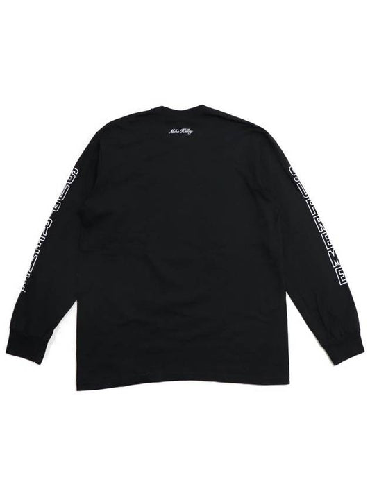 18FW Mike Kelley Ahh Youth Long Sleeve TShirt Black Mike Kelley Ahh Youth L S T Shirt Black - SUPREME - BALAAN 2