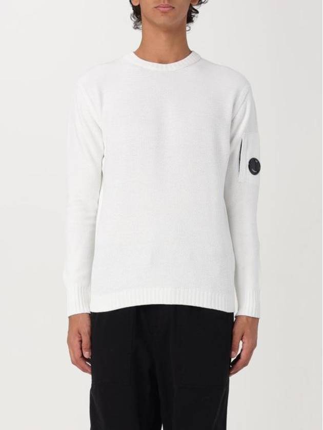 CP Company Sweater 17CMKN086A005558G 103 White - CP COMPANY - BALAAN 1