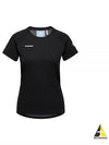 Women's Aegility FL Short Sleeve T-Shirt Black - MAMMUT - BALAAN 2