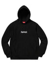 Bandana Box Logo Hooded Sweatshirt Black Bandana Box Logo Hooded Sweatshirt - SUPREME - BALAAN 4