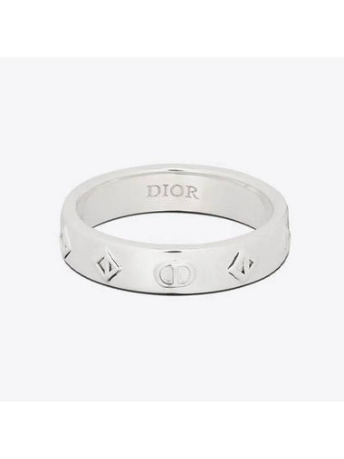 CD Diamond Ring Silver - DIOR - BALAAN 1