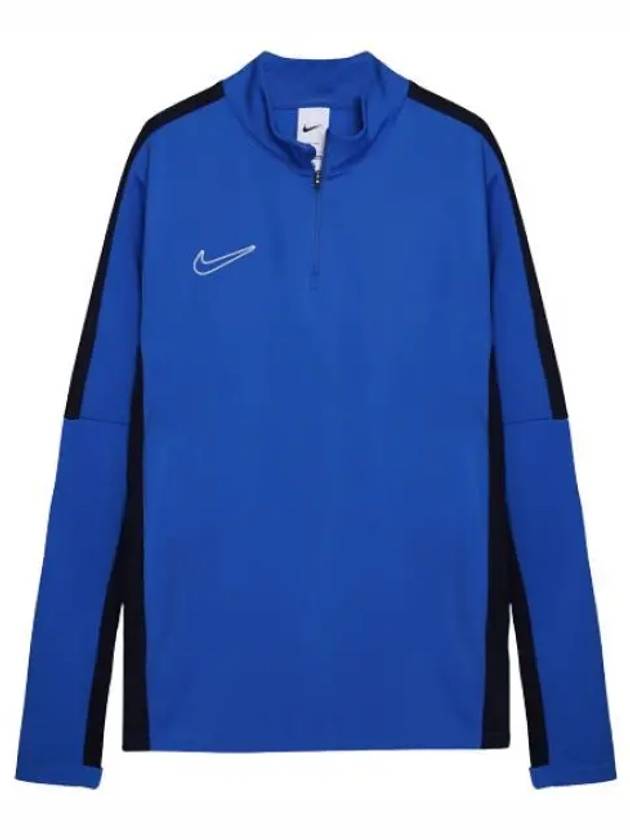 Dri Fit Academy 1 4 Zip Up Long Sleeve T-Shirt Royal Blue - NIKE - BALAAN 2