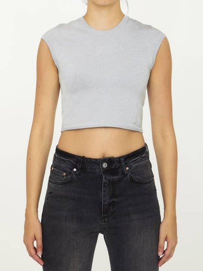 23 fw Lurex Crop Top 4KC3231018046 B0020440784 - ALEXANDER WANG - BALAAN 2