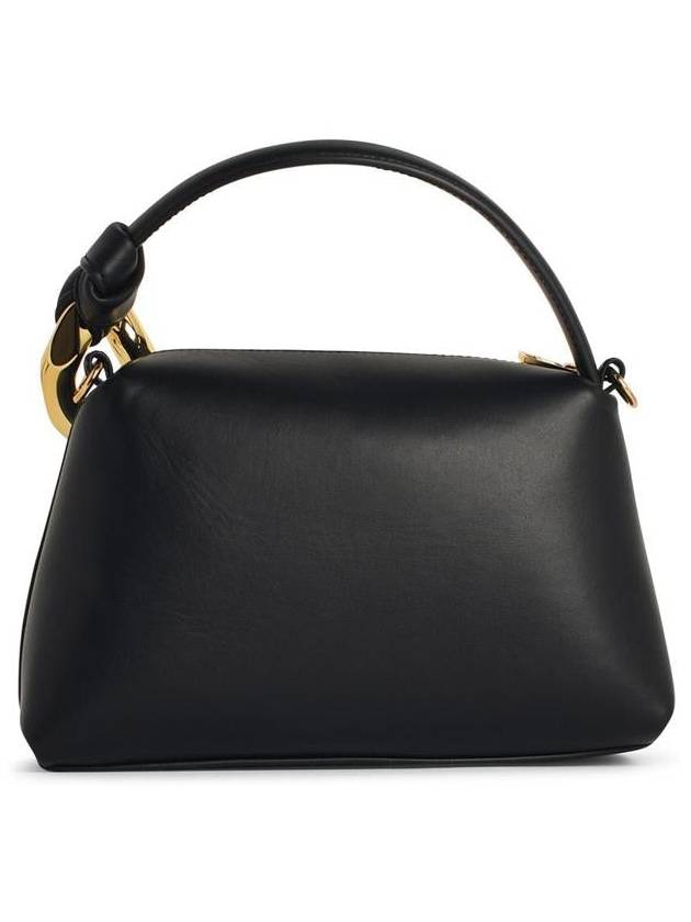 JW Anderson Small 'Corner' Black Leather Bag - JW ANDERSON - BALAAN 3