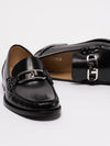 Leather Loafers Black - FENDI - BALAAN 8