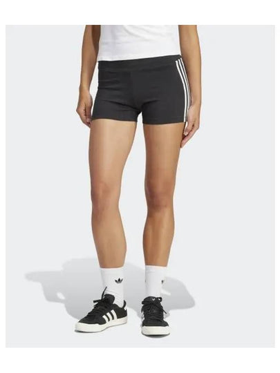 Adicolor 3 Stripe Leggings Shorts Black - ADIDAS - BALAAN 2