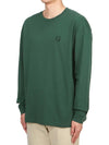 Fox Head Patch Comfort Sweatshirt Green - MAISON KITSUNE - BALAAN 3