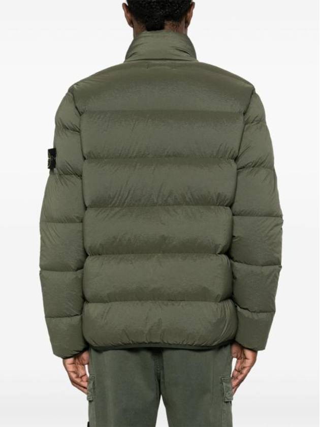 Seamless Tunnel Nylon Down TC Padding Green - STONE ISLAND - BALAAN 5