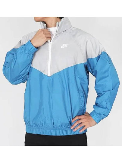 Sportswear Windrunner Unlined Woven Anorak Blue - NIKE - BALAAN 2