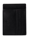 Logo Leather Card Wallet Black - MONTBLANC - BALAAN 3