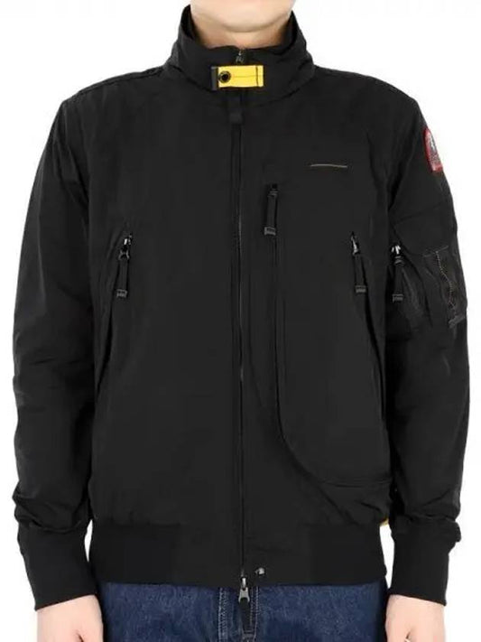 Men s Fire Spring Jacket Black MA02 541 1064013 - PARAJUMPERS - BALAAN 1