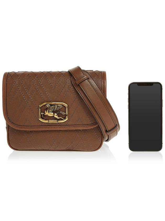 Pegasus Chevron Shoulder Bag Brown - ETRO - BALAAN 7