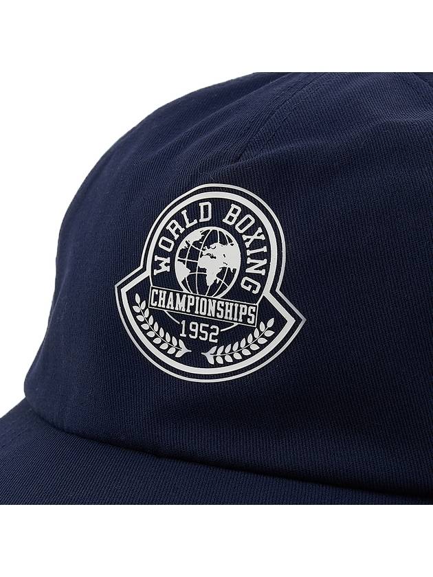 Logo Print Base Ball Cap Navy - MONCLER - BALAAN 7