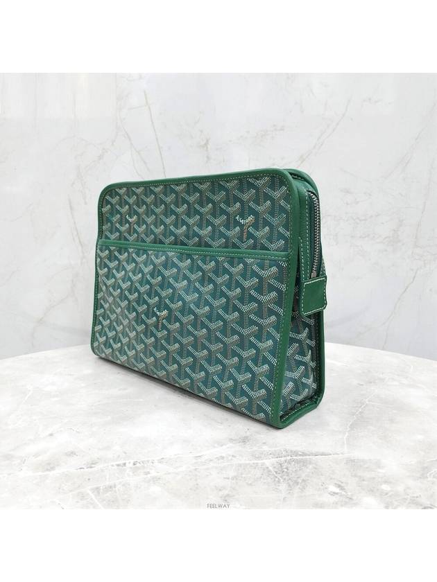 Lux You Special Green Juvence Clutch Bag GM - GOYARD - BALAAN 2