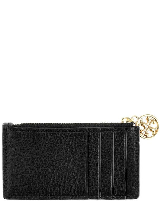 Women's Miller Zipper Card Wallet Black - TORY BURCH - BALAAN 2