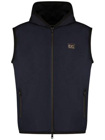 logo decorated hooded gilet G9AVGTGH490 - DOLCE&GABBANA - BALAAN 2