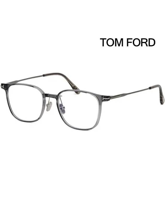 Eyewear Square Acetate Eyeglasses Grey - TOM FORD - BALAAN 2