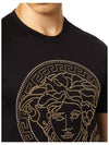 Men's Medusa Logo Short Sleeve T-Shirt Black - VERSACE - BALAAN 5