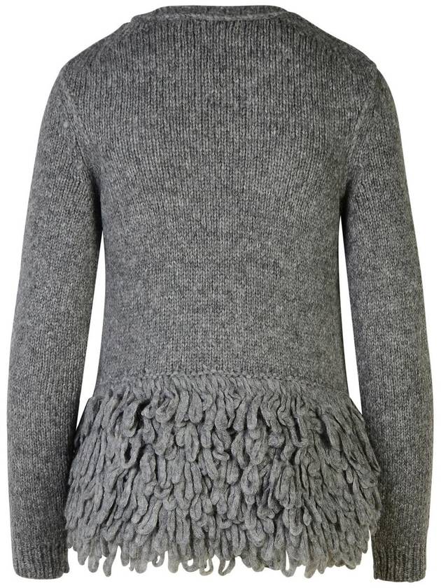 Stella McCartney Grey Alpaca Blend Sweaters - STELLA MCCARTNEY - BALAAN 3