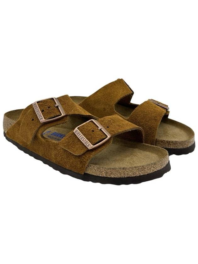 Arizona SFB Suede Slippers Mink - BIRKENSTOCK - BALAAN 3