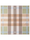 Check Silk Scarf - BURBERRY - BALAAN 4