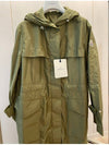 Hiengu Rain Coat Olive Green - MONCLER - BALAAN.