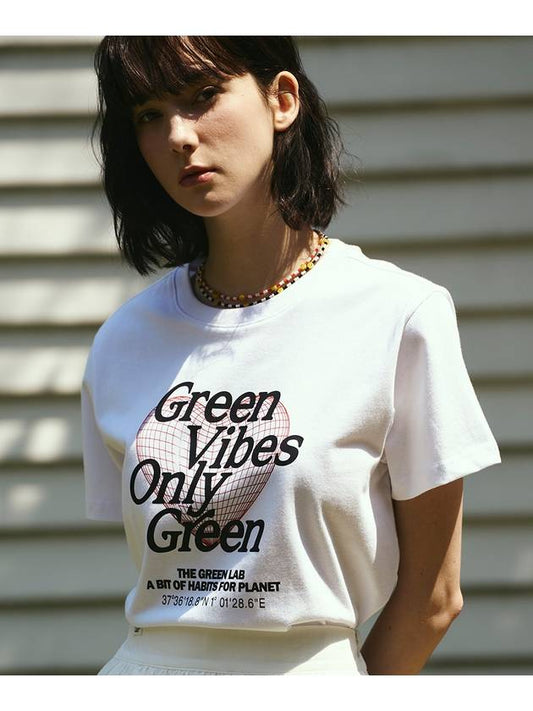 _HEART PLANET 2 SHORT SLEEVE T_WHITE - THE GREEN LAB - BALAAN 1