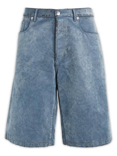 Denim Bermuda Shorts Blue - DIOR - BALAAN 2