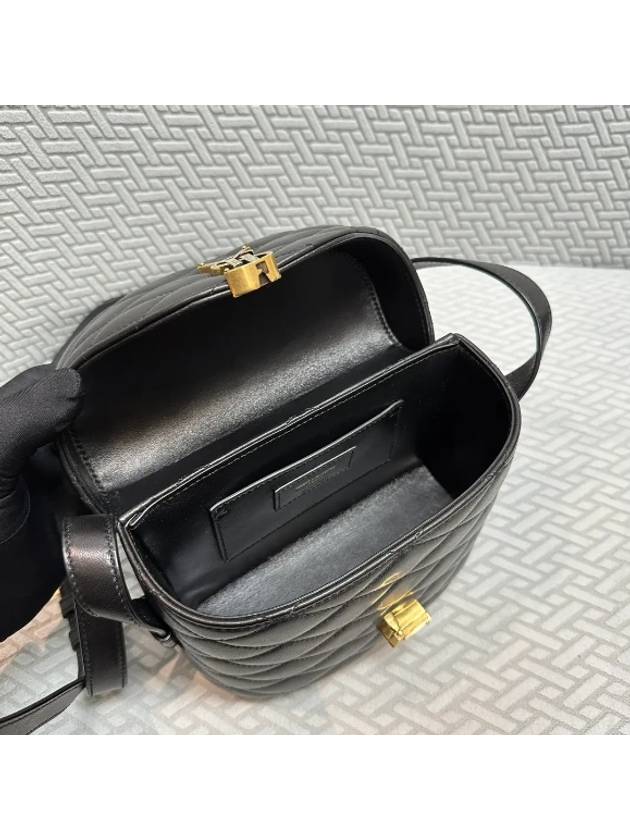 Women's June Cross Bag Black - SAINT LAURENT - BALAAN 4