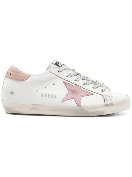 Superstar Low Top Sneakers White Pink - GOLDEN GOOSE - BALAAN 1