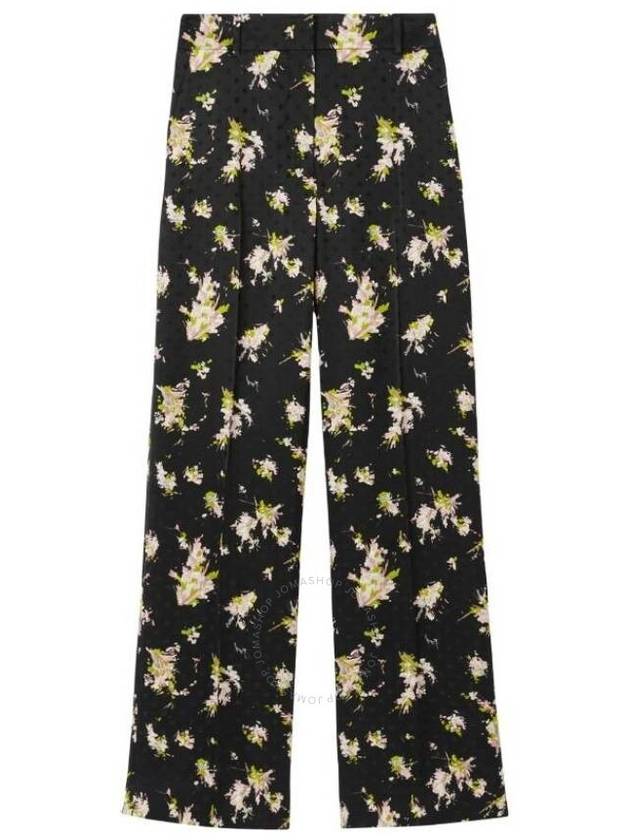 Burberry Ladies Jane Floral Print Trousers, Brand Size 2 (US Size 0) - BURBERRY - BALAAN 1