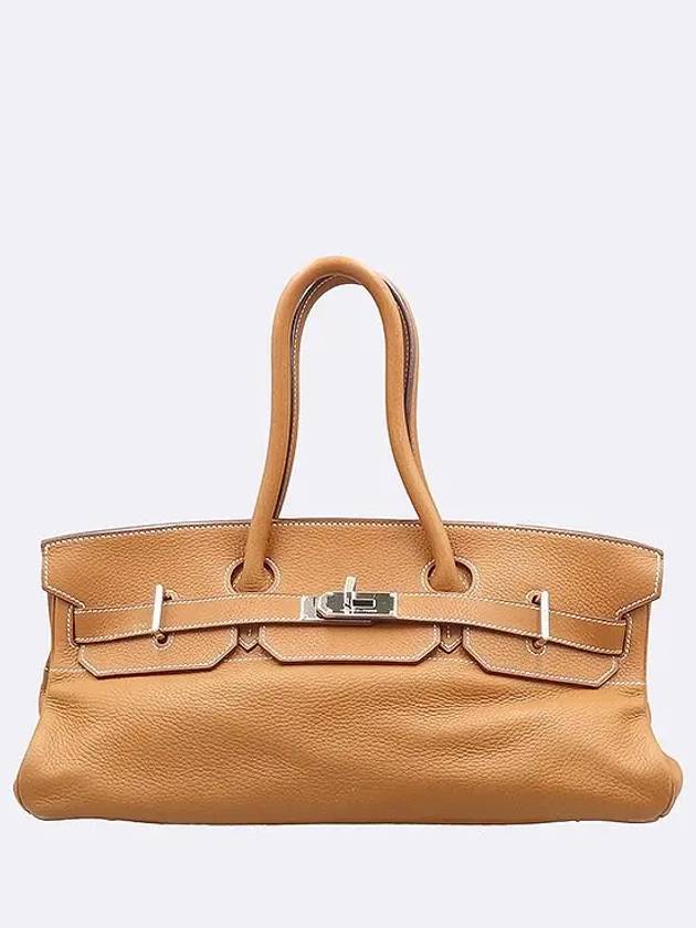 brown tote bag - HERMES - BALAAN 2