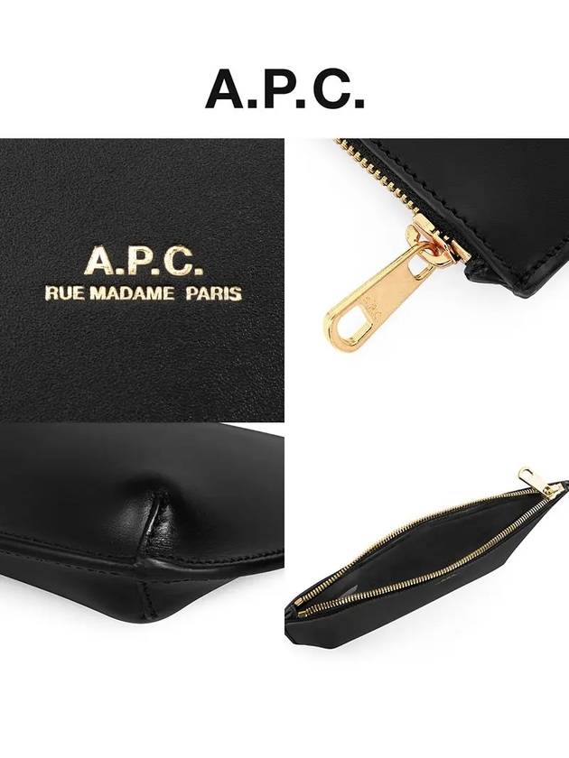 Sarah Clutch Bag Black - A.P.C. - BALAAN 4