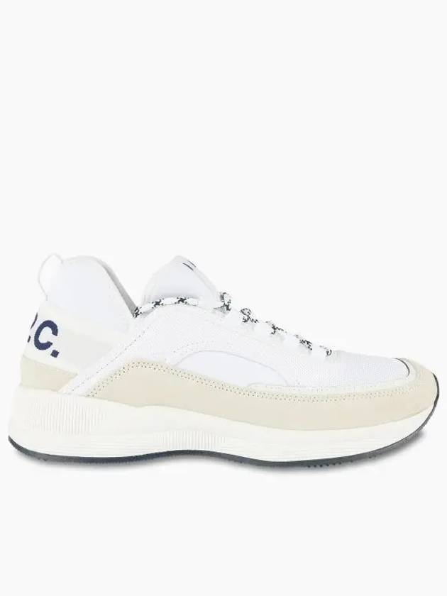 Run Around Logo Low Top Sneakers White - A.P.C. - BALAAN 2