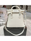 5AC Logo Patch Mini Tote Bag Ivory - MAISON MARGIELA - BALAAN 3