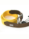 Men's New Plate Mesh Belt Yellow - DOLCE&GABBANA - BALAAN.