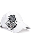 NINE BBD Desoder Patch Ball Cap White - BLACKBLOND - BALAAN 1