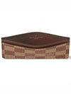 Damier Eben Single Card Wallet Brown - LOUIS VUITTON - BALAAN 5